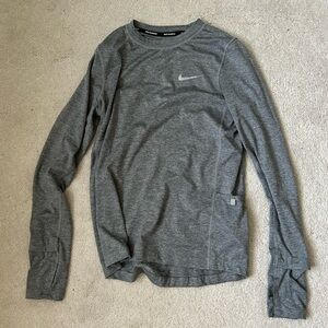 Grey Nike Workout Longsleeve